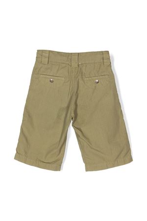 Shorts in cotone verde LANVIN KIDS | N24051664